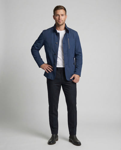 Herren Übergangsjacke Stehkragen