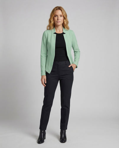 Damen Stretch Blazer Asymmetrisch