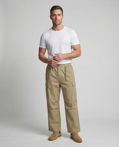 Herren Cargo Hose Weit Funktional