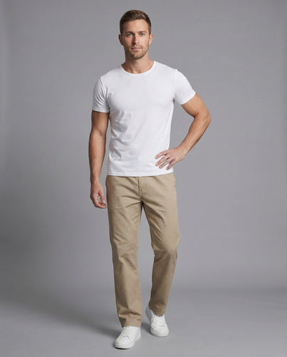 Herren Baumwollhose Elastikbund