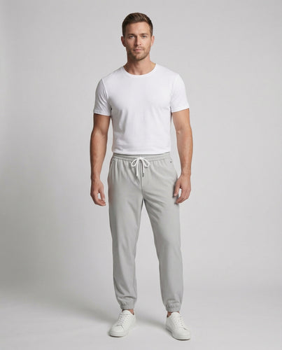 Herren Cropped Hose Bügelfalte