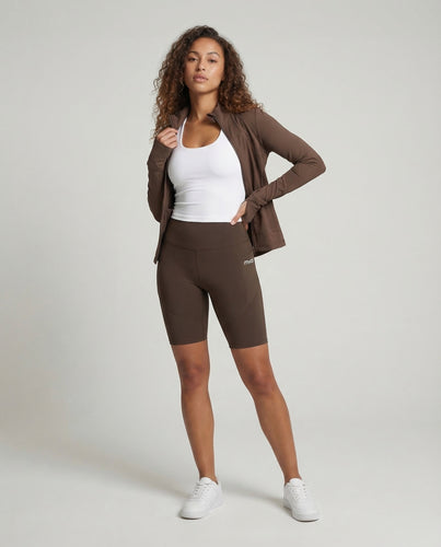 Damen Radlerhose Kompression High Waist