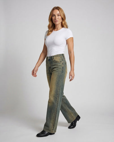 Unisex Schlagjeans Retro