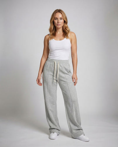 Damen Sweathose Extraweit High Waist