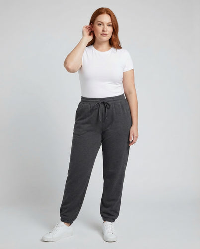 Damen Jogginghose Tapered Rippbund