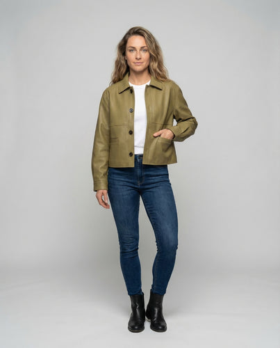 Damen Trenchcoat Lang Ballonärmel