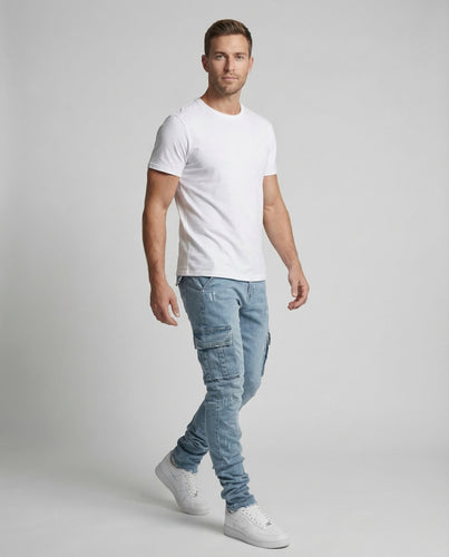 Herren Cargo Hose Slim