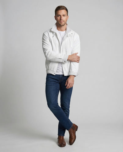 Herren Windbreaker Blouson Kurz