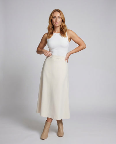 Damen Midirock A Linie Elegant