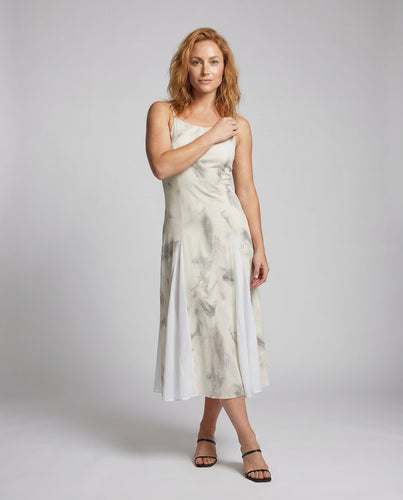 Damen Maxikleid Chiffon Blumen