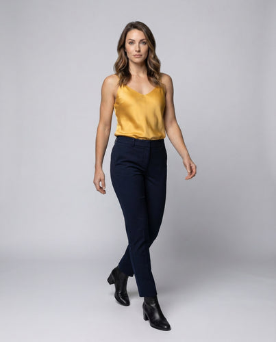 Damen Spaghettiträger Cami Satin