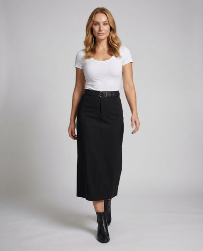 Damen Bleistiftrock Maxi