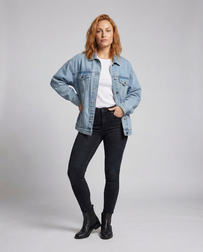 Damen Jeansjacke Oversize