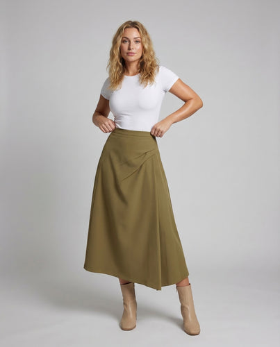 Damen Maxirock Asymmetrisch