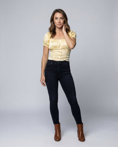 Damen Corset Top Satin