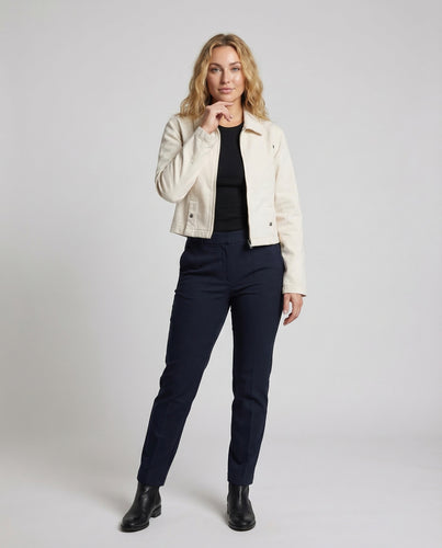Damen Canvasjacke Kurz