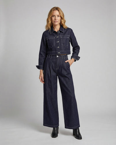 Damen Denim Set Hose