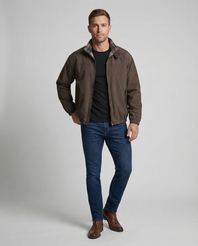 Herren Übergangsjacke Fleece