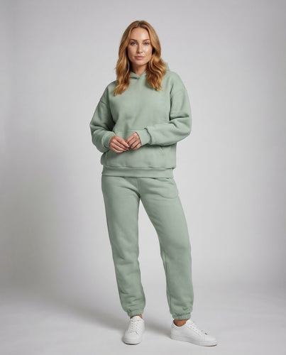 Damen Entspanntes Loungewear-Set Kapuzenpullover