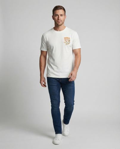 Unisex Single-Jersey T-Shirt Brustprint