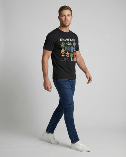 Unisex Statement-T-Shirt Fan-Motiv