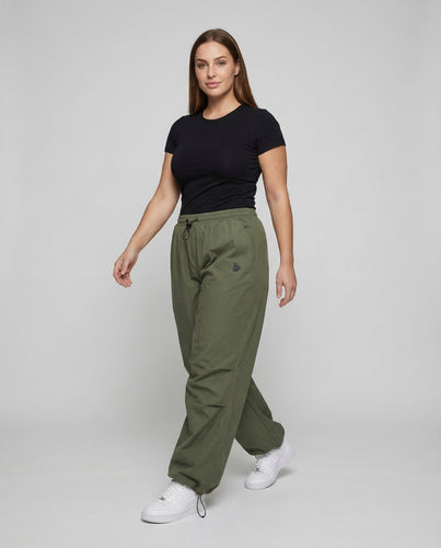 Damen Extraweite Twill-Freizeithose