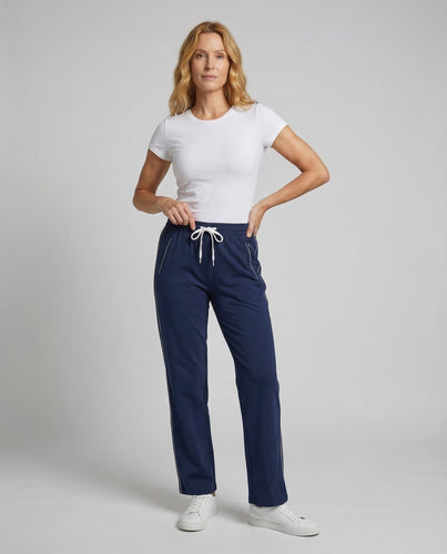 Damen Komfort-Joggpant Reißverschlusstaschen