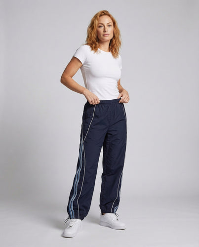 Damen Trainingshose Kontrastpaspeln