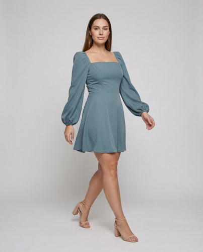 Damen kurzes Korsett-Minikleid.