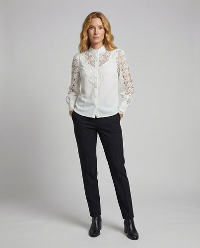 Damen kurze Strickweste im Vintage-Look