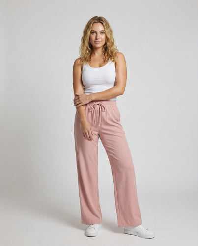 Damen elegante Palazzohose aus Viskosejersey