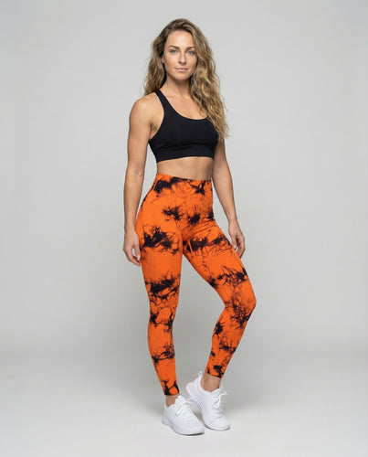 Damen Fitness-Leggings mit Gesäßkontur