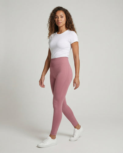 Damen formende Sportleggings mit Kompressionsbund