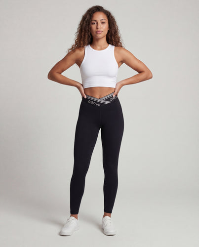 Damen hochgeschnittene Sportleggings mit Taillenformung