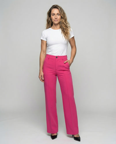 Damen elegante Hochbund-Marlenehose