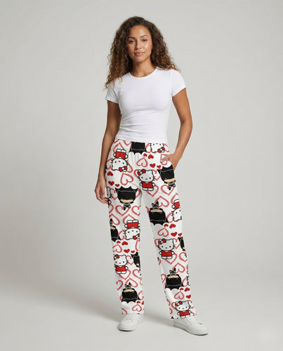 Unisex Loungehose mit Superheldenmotiv