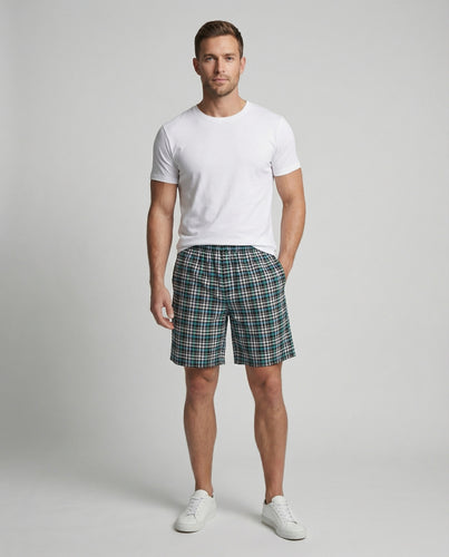 Herren Klassische Karomuster Boxershorts