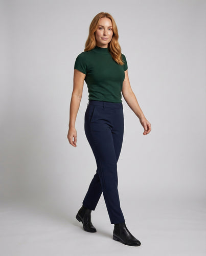 Damen Kaschierendes Rollkragen Stricktop