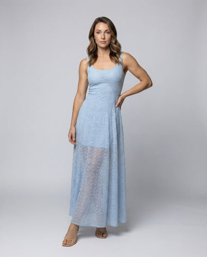 Damen Strukturierte Jacquard Jacquard Abendkleid