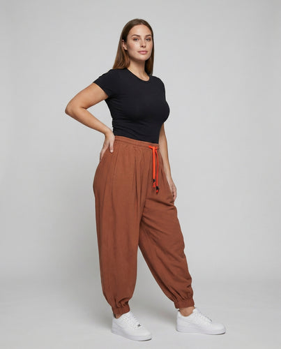 Damen Bequeme Tiefer Schritt Sweat Harem-Sweathose