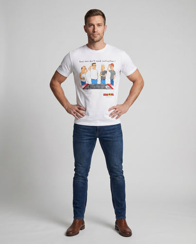 Herren Grafische Fanmotiv Baumwolle Grafik-T-Shirt