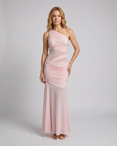 Damen Asymmetrisches Wickelkleid mit raffinierter Raffung EB