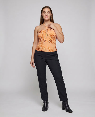 Damen Elegantes Bustieroberteil mit schimmernden Applikationen und figurschmeichelndem Schnitt EB