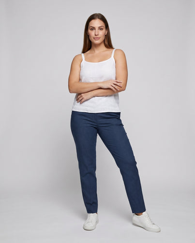 Damen luftiges Rüschenshirt mit Knopfleiste