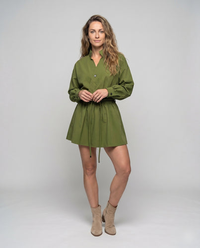 Damen Stylish geschnittenes Oberteil mit elastischem Bund und lässigem Design EB