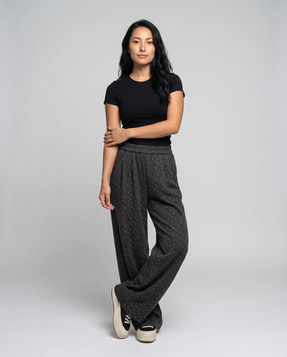 Damen Bequeme Freizeithose mit elastischem Bund EB