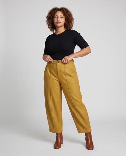 Damen Bequeme und stylische Palazzo-Hose mit raffiniertem Schnitt EB