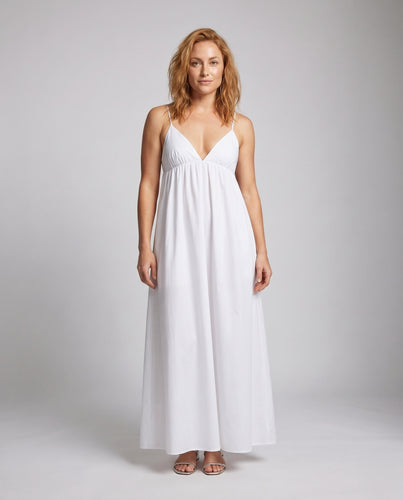 Damen Maxikleid mit tiefem Rückenausschnitt EB