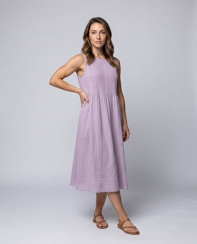 Damen Sommerliches Maxikleid mit zartem Faltenübergang und schulterfreiem Design