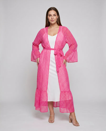 Damen elegante Strandtunika mit raffinierten Rüschen und femininem Schnitt EB